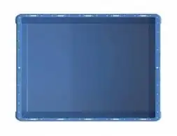 Контейнер пластиковый вкладываемый INSTORE, 800х600х320 мм, синий [KV 8632]