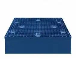 Контейнер пластиковый вкладываемый с усиленным дном INSTORE, 800х600х320 мм, синий [KVR 8634]