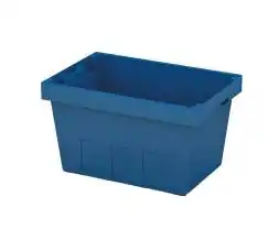 Контейнер пластиковый вкладываемый INSTORE, 490х330х280 мм, синий [KV 5328]
