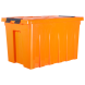 Контейнер с крышкой и клипсами Rox Box Original, 70 л, 580x390x360 мм, оранжевый [070-00.12]