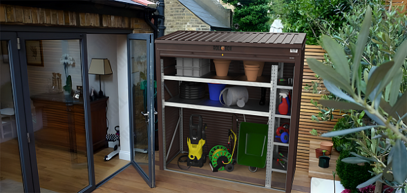 Шкаф уличный ROLL‑BOX VILLAGE ROOF M-3