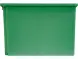 Ящик пластиковый сплошной, 600x400x400 мм, 75 л, зеленый [605 ГД]