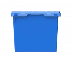 Контейнер пластиковый вкладываемый INSTORE, 600х400х325 мм, синий [KV 6432]