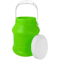 Бидон (фляга) пластиковый для пищевых продуктов с крышкой Martika Просперо, 3 л, зеленый [С925ЗЕЛ]