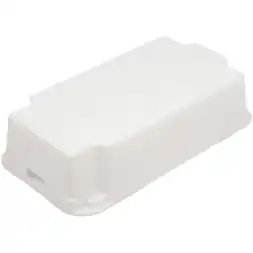 Ящик пластиковый конусный морозостойкий для обвалки мяса, 740х400х170 мм, белый