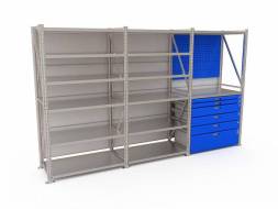 Система хранения инструментов ДВК MODUL XL 3x2000 №1