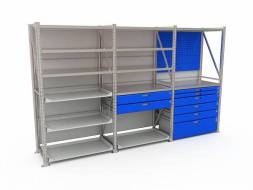 Система хранения инструментов ДВК MODUL XL 3x2000 №3