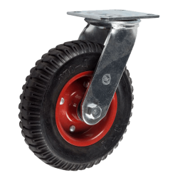 Колесо литая резина с протектором 200 мм [10170]