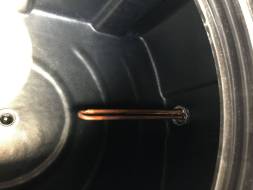 Тэн с термостатом для душевого бака с установкой