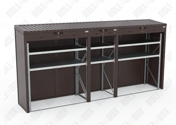 Шкаф уличный ROLL‑BOX VILLAGE ROOF XL-3.2