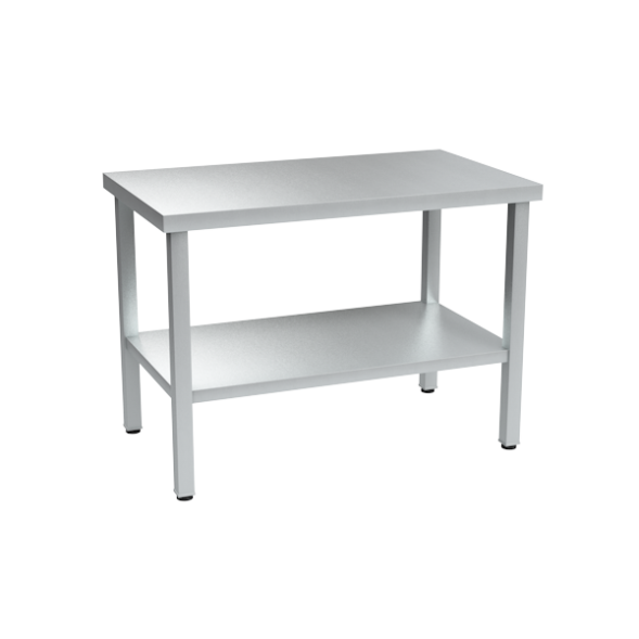 Стол разделочный из нержавеющей стали СР-Л 870x1200x700 [15174]