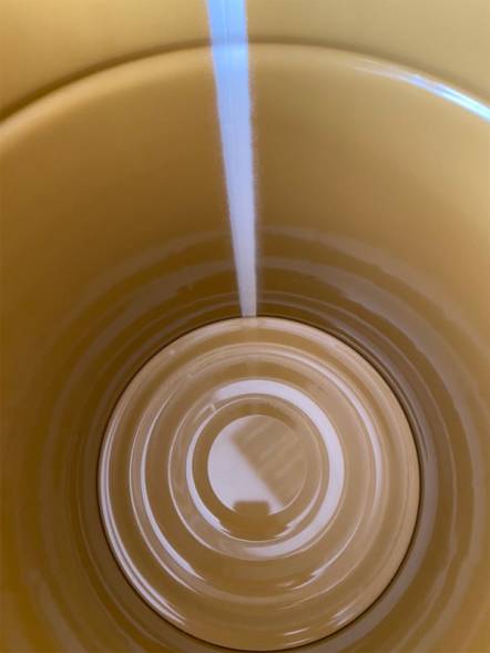 Ведро металлическое с покрытием, 10 л, крышка-обруч, синий [2114]