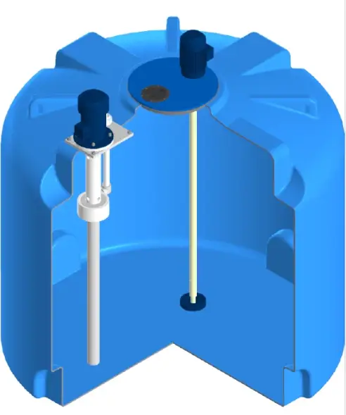 Насос Магна 11 вертикальный полупогружной