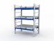 Стеллаж с выкатными платформами ДВК S-HEAVY 1000/1300 (3 яруса хранения)