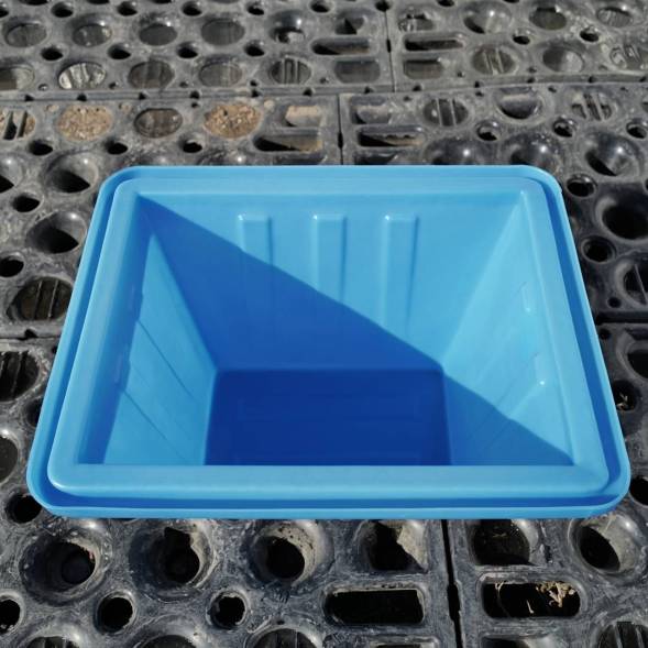 Ванна пластиковая пищевая К, 200 л, HDPE, синий [132.0200.601.0]