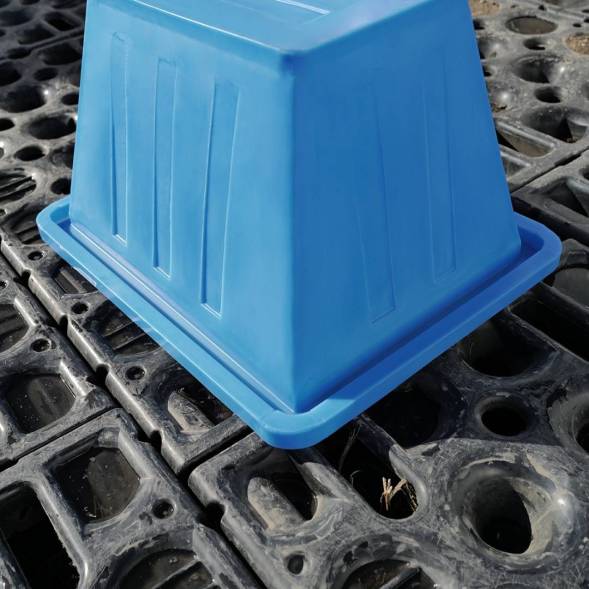 Ванна пластиковая пищевая К, 200 л, HDPE, синий [132.0200.601.0]