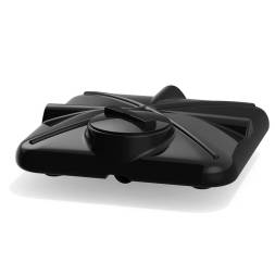 Бак пластиковый для летнего душа 130 л, черный [DRS130S1]