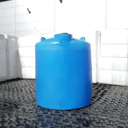 Емкость TOR 5000л под плотность до 1.5 г/см3 с откидной крышкой синяя