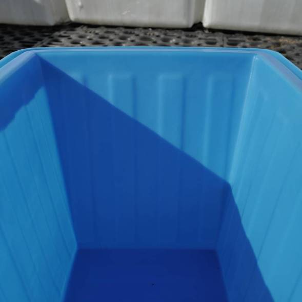 Ванна пластиковая пищевая К, 400 л, HDPE, синий [132.0400.601.0]