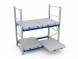Стеллаж с выкатными платформами ДВК S-HEAVY 500 (2 яруса хранения)