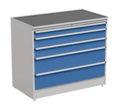 Тумба с выдвижными ящиками Treston 130/110-33, 61507033