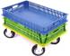 Тележка для ящиков, 4 колеса, 160 мм, усиленная