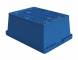 Контейнер пластиковый вкладываемый с усиленным дном INSTORE, 800х600х320 мм, синий [KVR 8634]