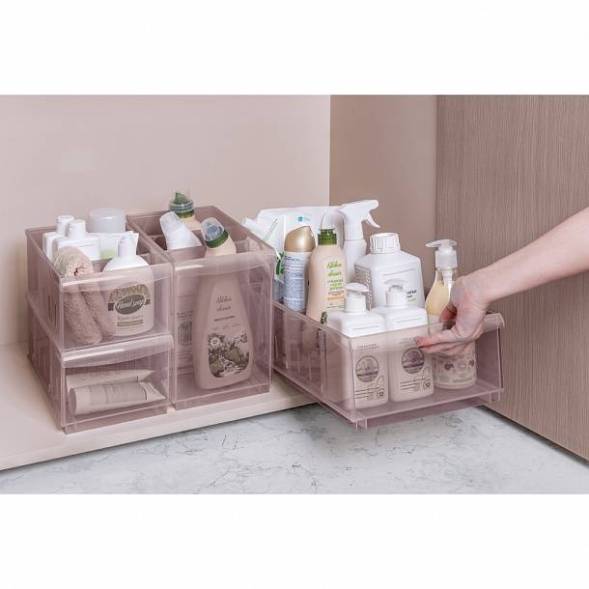 Контейнер универсальный Ooptima, 10,6 л, коричневый