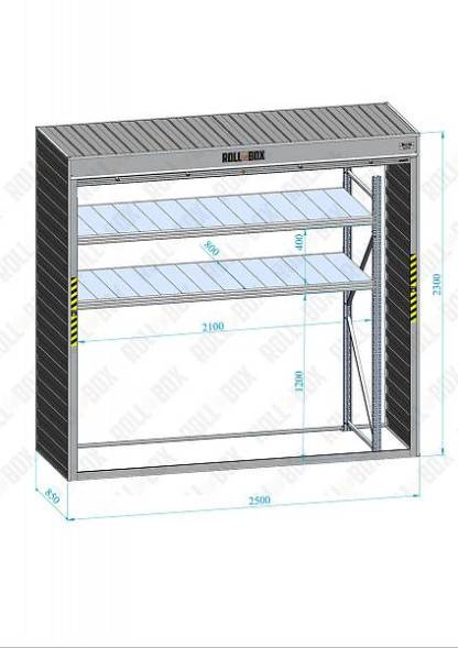 Шкаф в паркинг ROLL‑BOX IN STOCK L-2