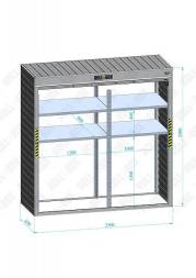 Шкаф в паркинг ROLL‑BOX IN STOCK M-1