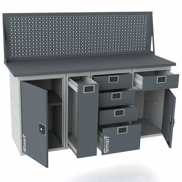 Верстак ДВК SMART 1760.1.P.4.1-1.d