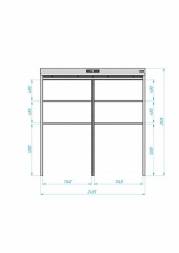 Роллетный шкаф ROLL-BOX SIMPLE Plus 24.07.22.V2-1