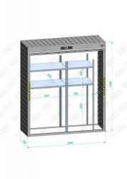 Шкаф в паркинг ROLL‑BOX IN STOCK S-1