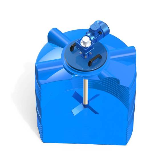 Емкость V 500 литров с лопастной мешалкой