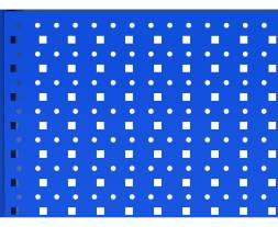 Стойка двухсторонняя для пластиковых ящиков ДВК SORTEX 1915-2 №1-4, синий [КГ030398]