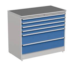 Тумба с выдвижными ящиками Treston 130/110-45, 61507045H