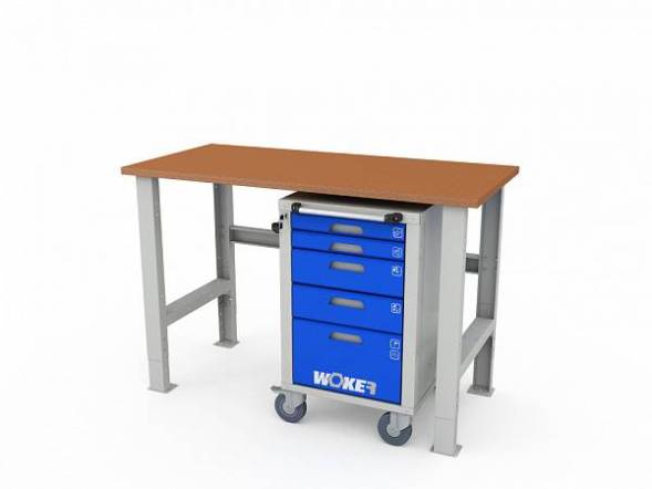 Стол рабочий ДВК стационарный WOKER PRO 09.1500