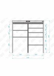 Роллетный шкаф ROLL-BOX SIMPLE Plus 24.07.24.V2-1