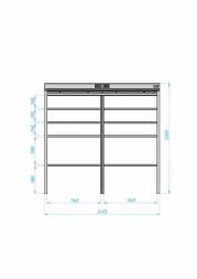 Роллетный шкаф ROLL-BOX SIMPLE Plus 24.07.44.V1-1