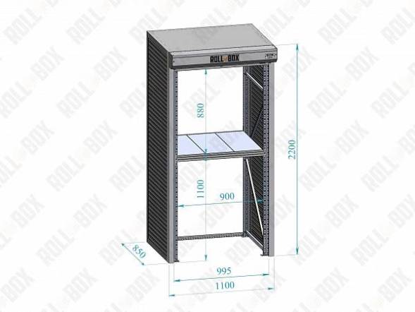 Шкаф в паркинг ROLL‑BOX STANDART 22.11.085 V1