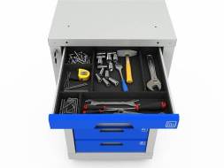Тумба для инструментов мобильная ДВК WOKER PRO 04 M