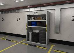 Шкаф в паркинг ROLL‑BOX IN STOCK XS-2