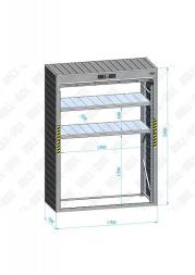 Шкаф в паркинг ROLL‑BOX IN STOCK XS-2