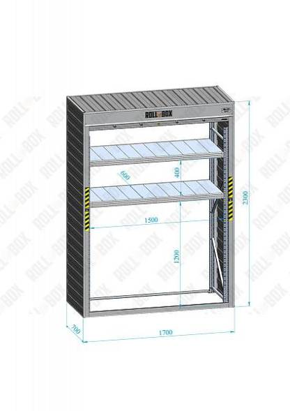 Шкаф в паркинг ROLL‑BOX IN STOCK XS-2