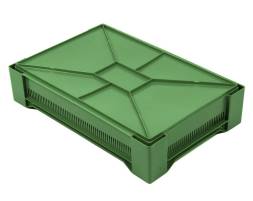 Ящик 600х400х135 перфорированные стенки для овощей