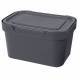 Ящик с крышкой универсальный Luxe, 1,9л, серый