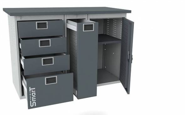Верстак ДВК SMART 1280.4.P.1