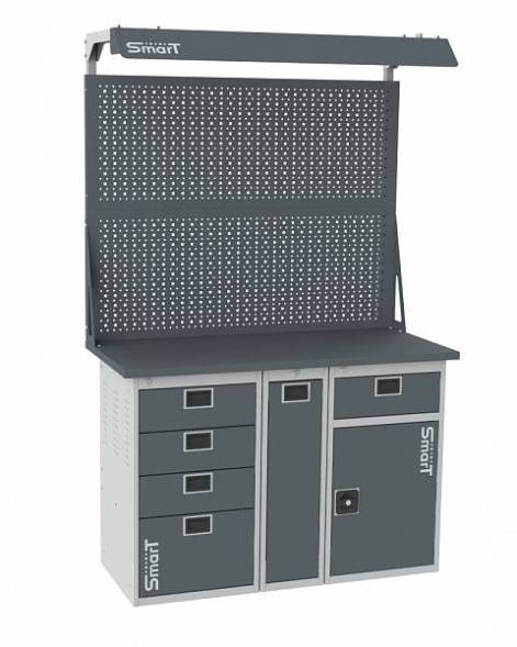 Верстак ДВК SMART 1280.4.P.1-1.d2