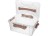 Ящик п/п GRAND BOX 290Х190Х124 4,2 л для хранения с крышкой с замками цв. коричневый