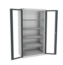 Шкаф ДиКом ВС-055-01 с дверьми с окнами